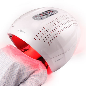 Round Foldable 4 Color PDT LED Photon Light Therapy Facial Mask
